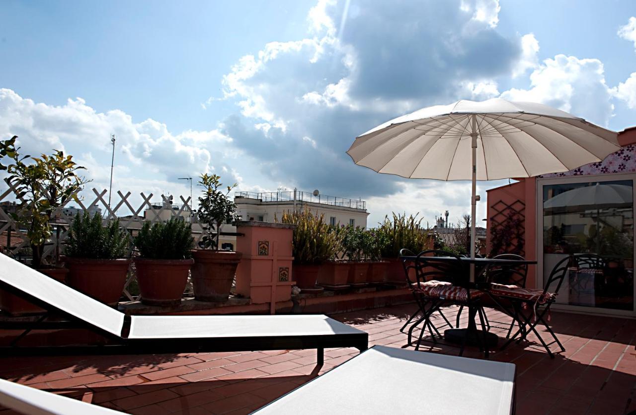 Ferienwohnung Spanish Steps Amazing Terrace Rom Exterior foto