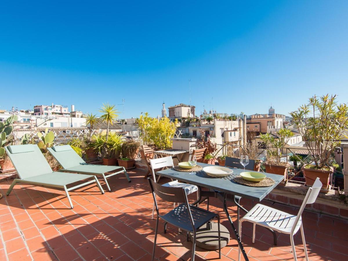 Ferienwohnung Spanish Steps Amazing Terrace Rom Exterior foto